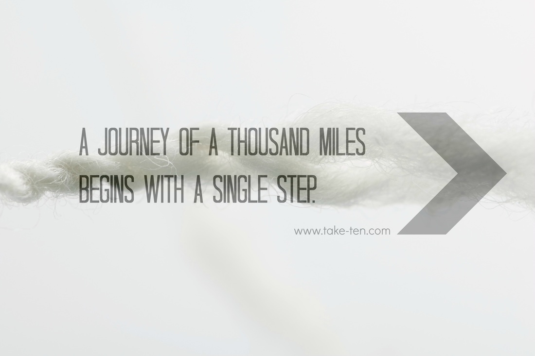 A journey of a thousand miles begins with a single step | Life Coaching Blog