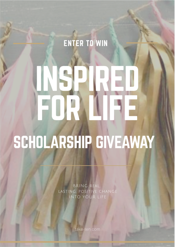 IFL Inspiredforlife scholarship giveaway